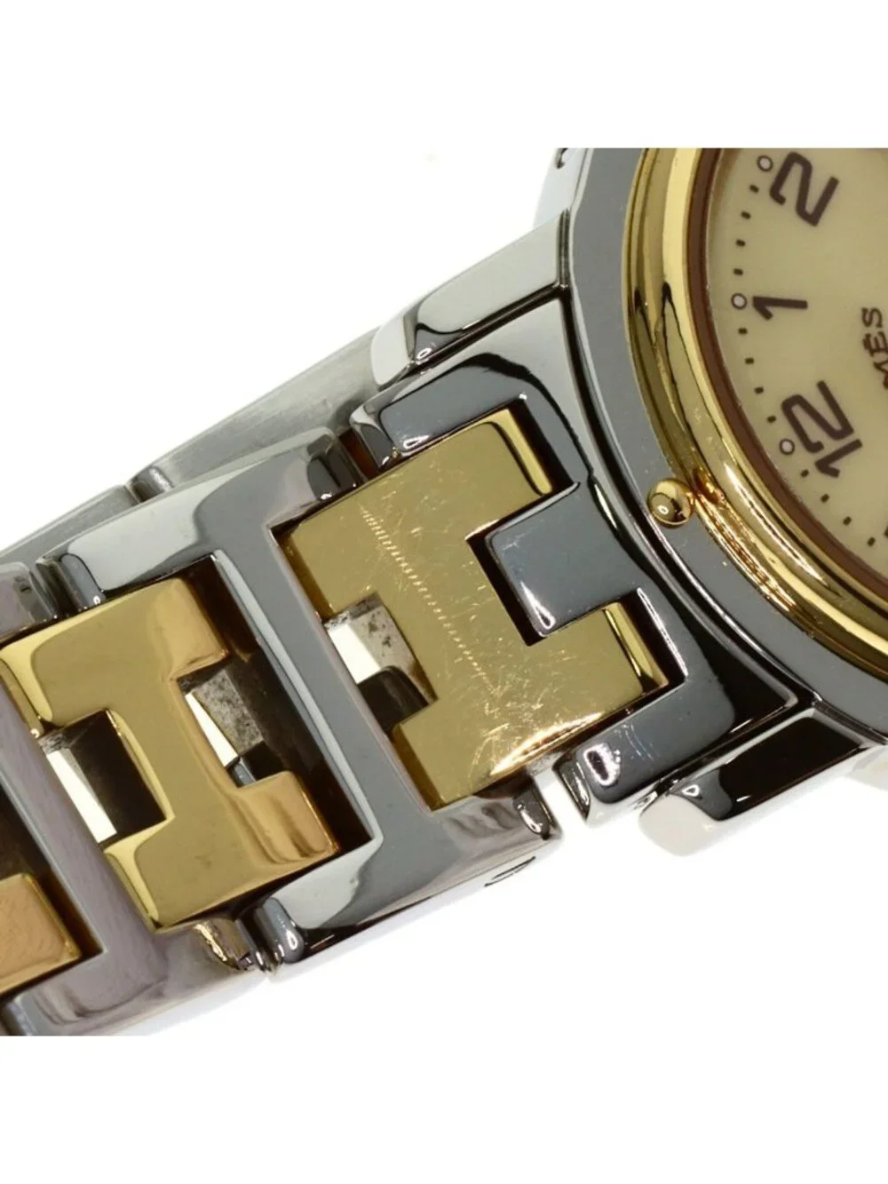 Hermes Clipper Buckle Watch SS